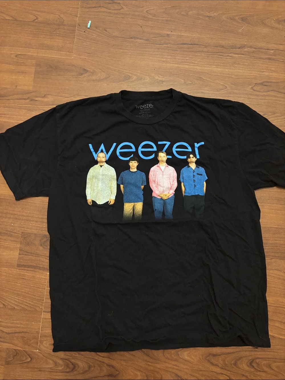 Official Black Weezer Graphic Tee - Men's Casual Shirt